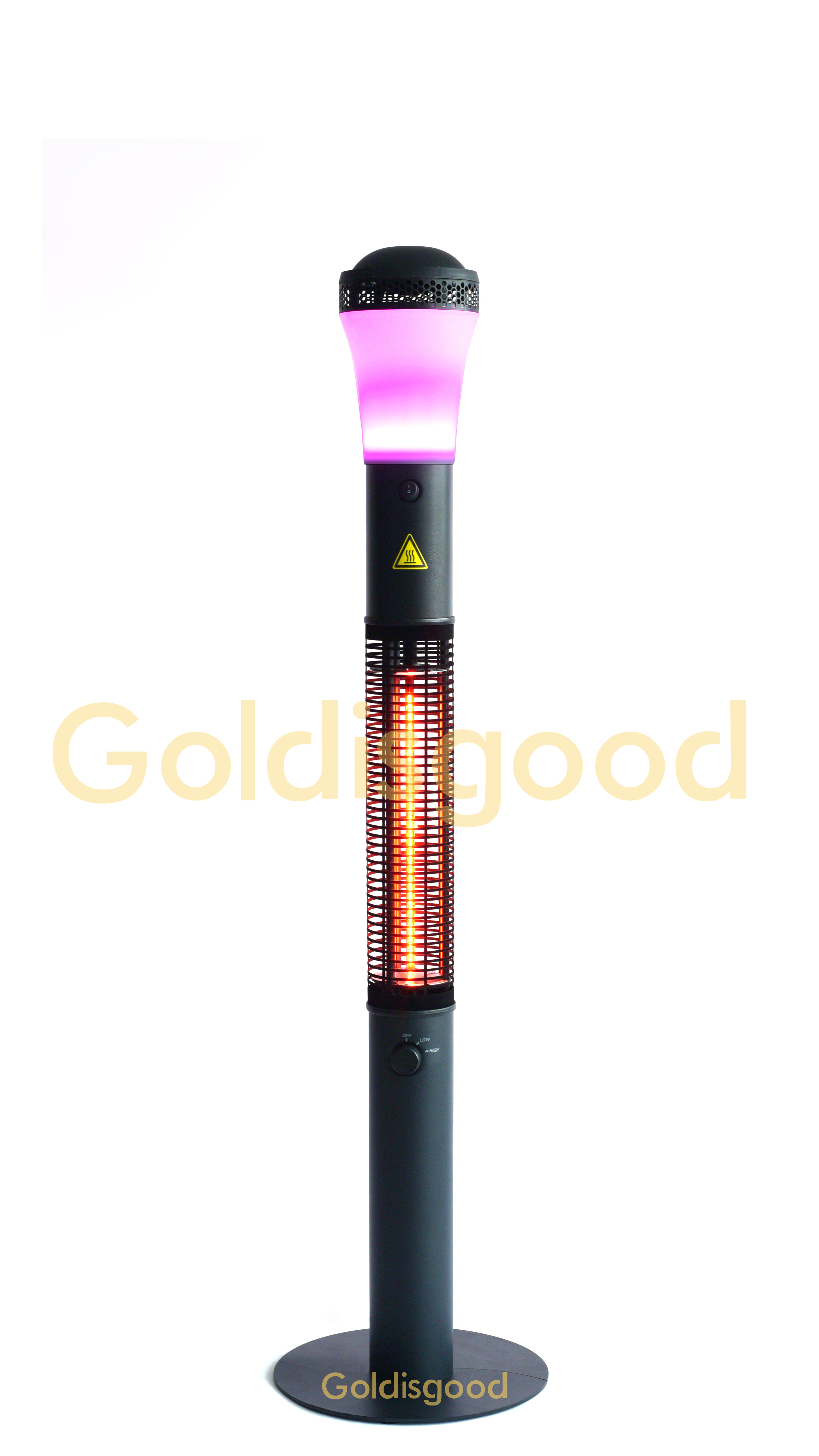 High ceiling infrared heater